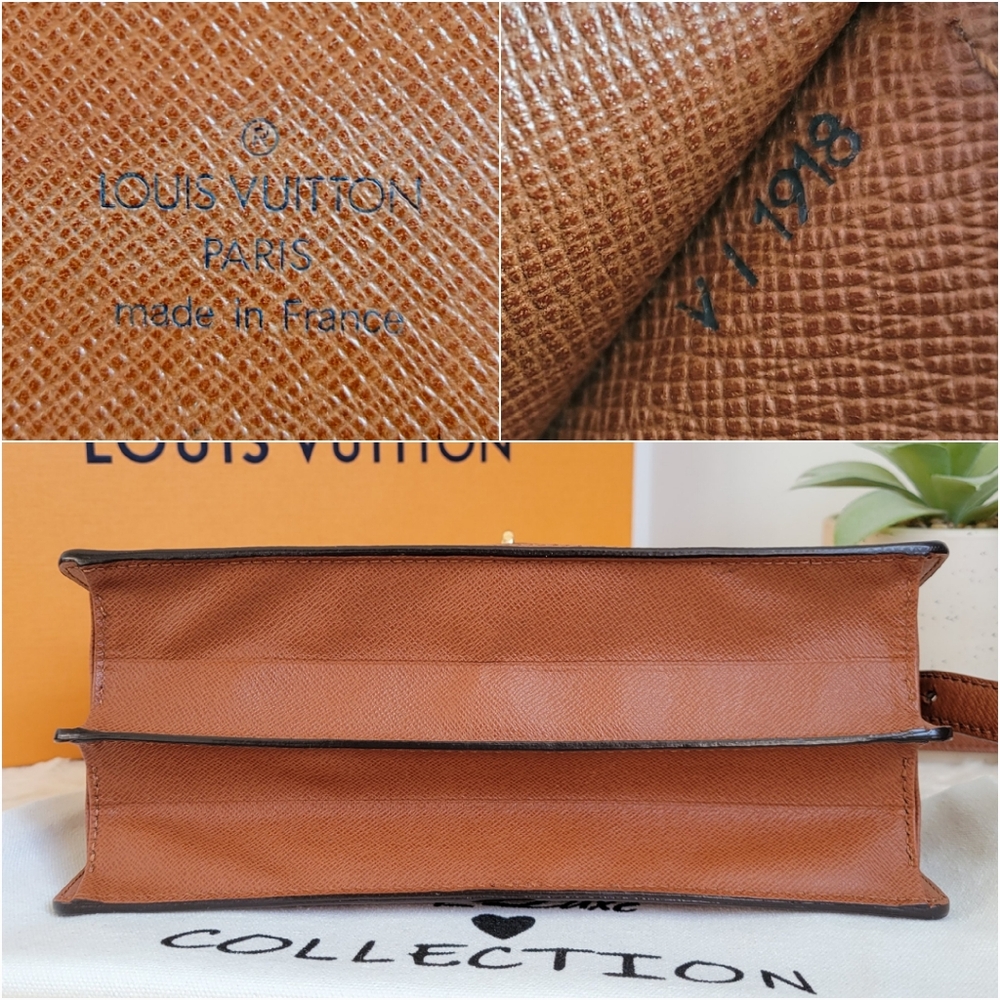 💕VERY RARE Authentic Louis Vuitton RASPAIL Crossbody/Shoulder Monogram - Picture 17 of 17